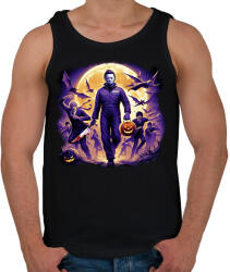 printfashion Halloween Michael Myers - Férfi atléta - Fekete (16819865)