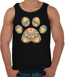 printfashion Mandala mancs - Férfi atléta - Fekete (4779310)