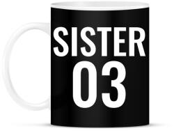 printfashion SISTER 03 - Bögre - Fekete (11415786)