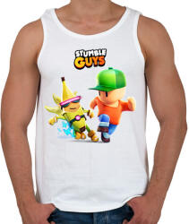 printfashion Stumble Guys game - Férfi atléta - Fehér (14957654)