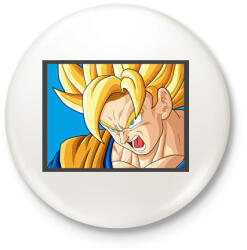 printfashion Dragon ball karakterek3 - Kitűző, hűtőmágnes - Fehér (12591155)