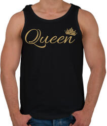printfashion Queen - Férfi atléta - Fekete (4446914)