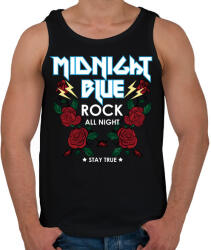 printfashion Rock rozsák - Férfi atléta - Fekete (3143860)