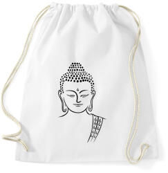 printfashion buddha - Sportzsák, Tornazsák - Fehér (15802437)