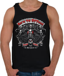 printfashion born to offen - Férfi atléta - Fekete (4863938)