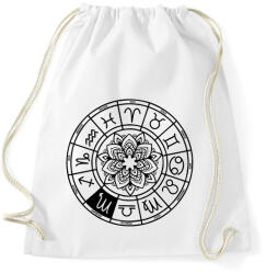 printfashion horoszkóp skorpió fekete - Sportzsák, Tornazsák - Fehér (12667908)