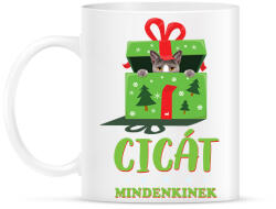 printfashion Cicát mindenkinek - Bögre - Fehér (10987262)