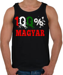 printfashion 100%MAGYAR - Férfi atléta - Fekete (2695999)