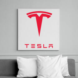 printfashion Tesla - Vászonkép - Fehér (6622977)