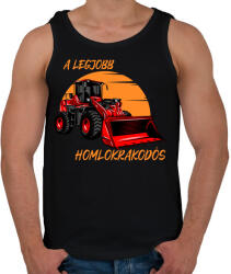 printfashion A legjobb homlokrakodós - Férfi atléta - Fekete (4761755)