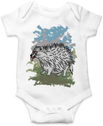 printfashion A méhészsün - Baba Body - Fehér (5690950)