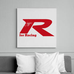 printfashion Type R for Racing - Vászonkép - Fehér (6626290)