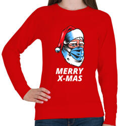 printfashion MERRY X-MAS - Női pulóver - Piros (9617322)