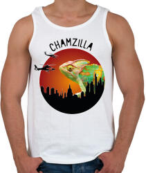 printfashion Chamzilla - Férfi atléta - Fehér (7180860)