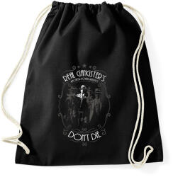 printfashion Real Gangster's Don't Die - Sportzsák, Tornazsák - Fekete (290762)