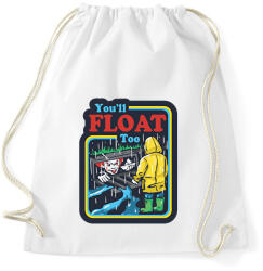 printfashion Lebegj Pennywise-szal - Sportzsák, Tornazsák - Fehér (1836321)