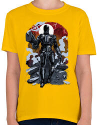 printfashion Terminátor - Gyerek póló - Sárga (120942)