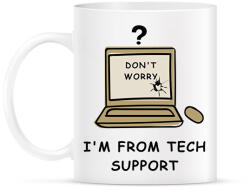 printfashion TECH SUPPORT - Bögre - Fehér (1851628)