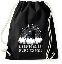 printfashion A fekete az én boldog színem! - Sportzsák, Tornazsák - Fekete (16822254)