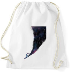 printfashion Surfing the universe - Sportzsák, Tornazsák - Fehér (236760)