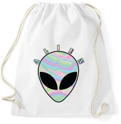printfashion Alien - Sportzsák, Tornazsák - Fehér (8749424)