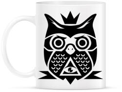 printfashion Bagolyszem - Bögre - Fehér (788062)
