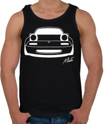 printfashion Mazda mx5 Miata - Férfi atléta - Fekete (15776996)