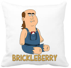 printfashion Brickleberry: Jim - Párnahuzat, Díszpárnahuzat - Fehér (2034145)