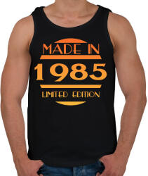 printfashion 1985 - Férfi atléta - Fekete (12778715)
