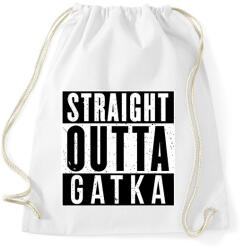printfashion Gatka - Sportzsák, Tornazsák - Fehér (926665)