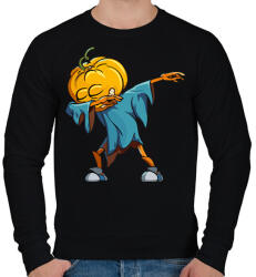 printfashion Halloween Dab - Férfi pulóver - Fekete (1877842)