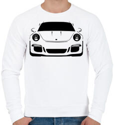 printfashion Porsche 911 - Férfi pulóver - Fehér (1754482)