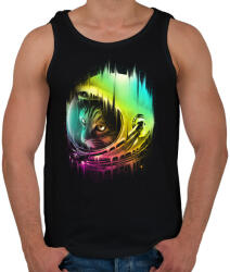 printfashion A galaxis vándora - Férfi atléta - Fekete (318795)