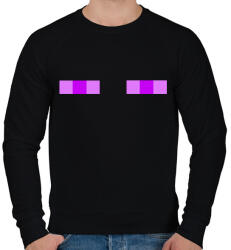 printfashion Minecraft enderman - Férfi pulóver - Fekete (13635791)