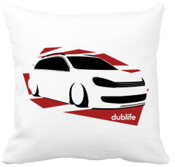printfashion VW Dublife - Párnahuzat, Díszpárnahuzat - Fehér (2112533)