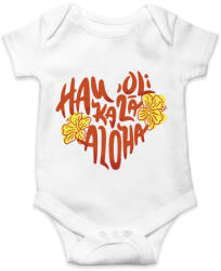 printfashion Valentine day Hawaii - Baba Body - Fehér (4314823)