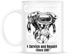 printfashion Motorszerelő - Bögre - Fehér (788132)