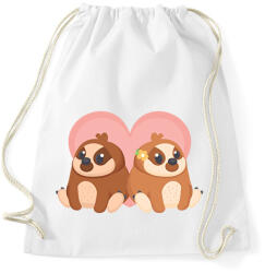 printfashion Cute Love - Sportzsák, Tornazsák - Fehér (2190387)