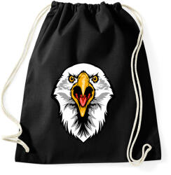 printfashion Dühös Sas - Sportzsák, Tornazsák - Fekete (2917747)