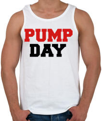 printfashion PUMP DAY - Férfi atléta - Fehér (416628)