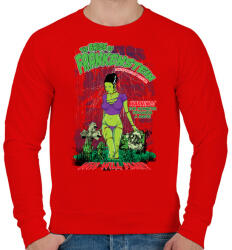 printfashion Frankenstein menyasszonya - Férfi pulóver - Piros (176629)
