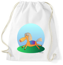 printfashion Boldog paci - Sportzsák, Tornazsák - Fehér (457266)