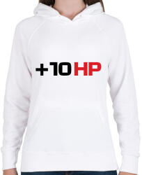 printfashion +10 hp - Női kapucnis pulóver - Fehér (2239654)