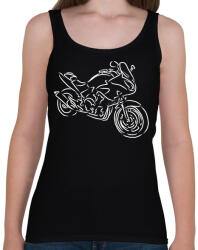 printfashion cbf1000f - Női atléta - Fekete (2894588)