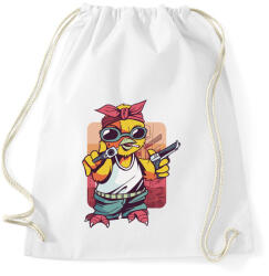 printfashion Gangster Canary_Rajztábla 1 - Sportzsák, Tornazsák - Fehér (4307613)