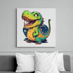 printfashion dino - Vászonkép - Fehér (13662757)