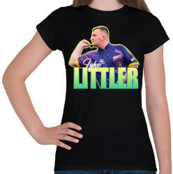 printfashion Luke Littler - Női póló - Fekete (15577479)