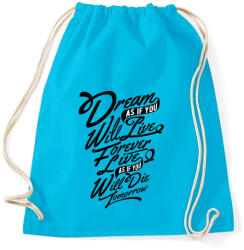 printfashion Álom - Sportzsák, Tornazsák - Surf blue (174603)