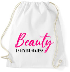 printfashion Beauty is my business - Sportzsák, Tornazsák - Fehér (10971752)