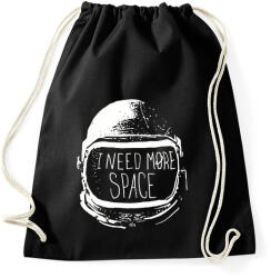 printfashion I need more Space - Sportzsák, Tornazsák - Fekete (1520331)